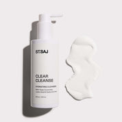 ST.SAJ Clear Cleanse hydrating cleanser with Triple Ceramides, Lactic Acid and Hyaluronic Acid product shot