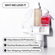 ST.SAJ Teen Skin Routine - why we love it, balances oil, soothes breakouts, non-stripping hydrating formulas