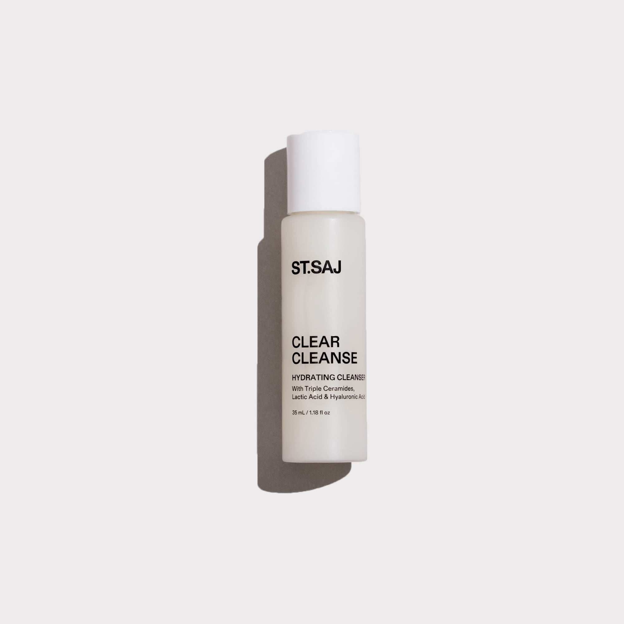 ST.SAJ Clear Cleanse mini hydrating cleanser bottle