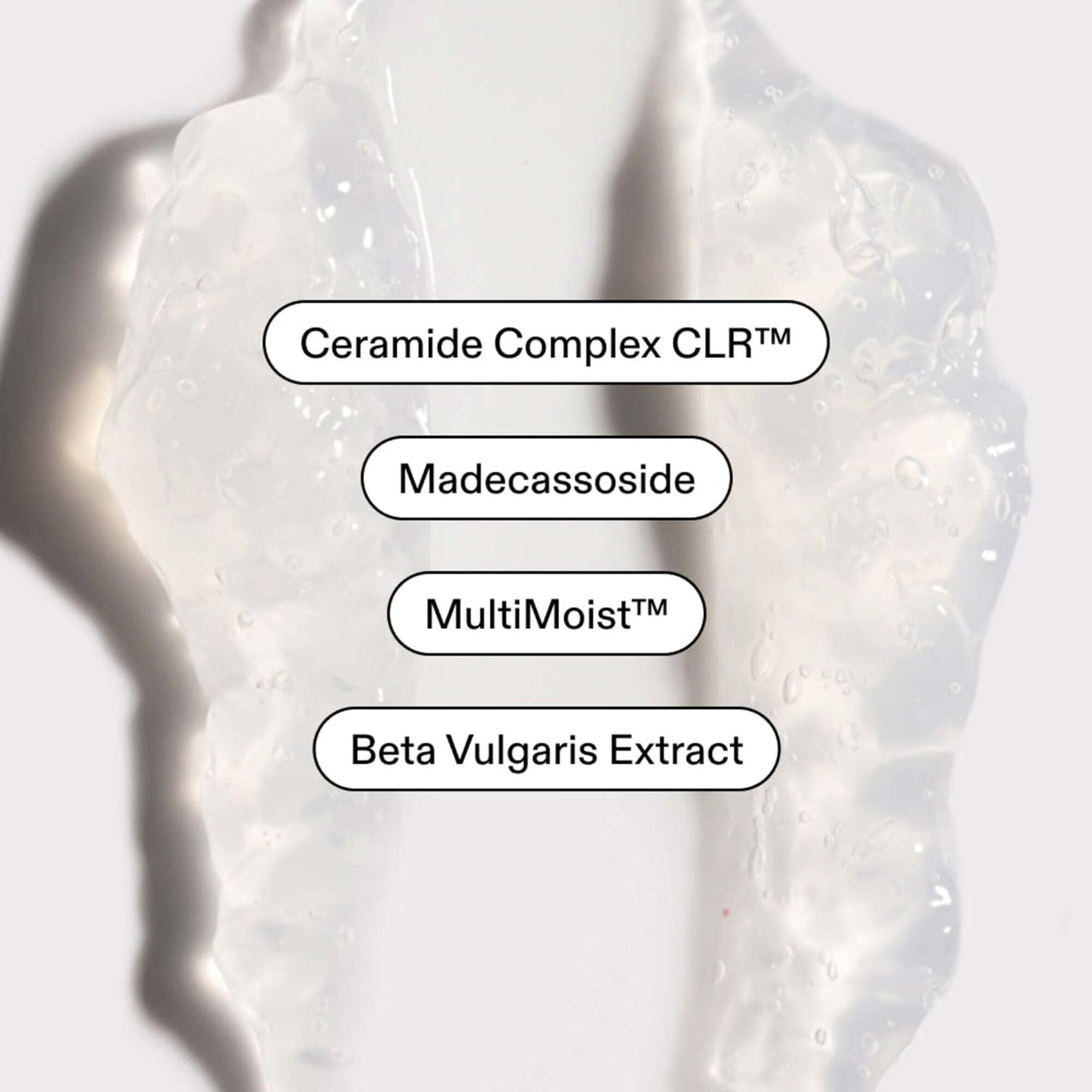 ST.SAJ Glass Mask ingredients - Ceramide Complex CLR, Madecassoside, MultiMoist, Beta Vulgaris Extract