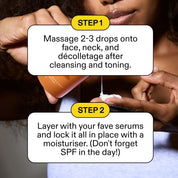 IMAGE5ST.SAJ Radiant Super C how to use steps - massage and layer with serums